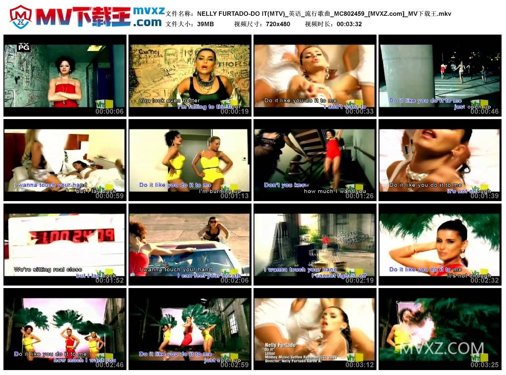 NELLY FURTADO-DO IT(MTV)_英语_流行歌曲_MC802459
